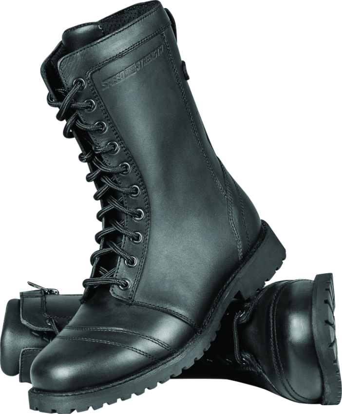 Speed and Strength 880479 Fast Times Leather Boots Black Womens Size - 10