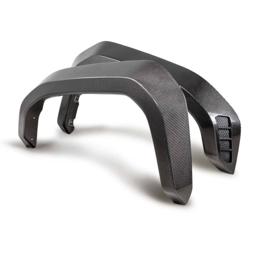 Seibon FLR24TYTA-F 2024 Toyota Tacoma TRD PRO Front Carbon Fiber Fender Flares