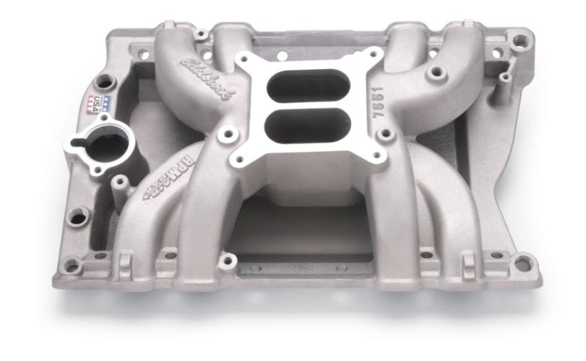EDELBROCK EDE7551 Olds Performer RPM Air Gap Manifold - 455