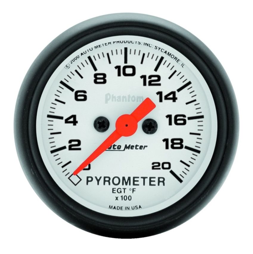 AutoMeter 5745 GAUGE, PYROMETER (EGT), 2 1/16