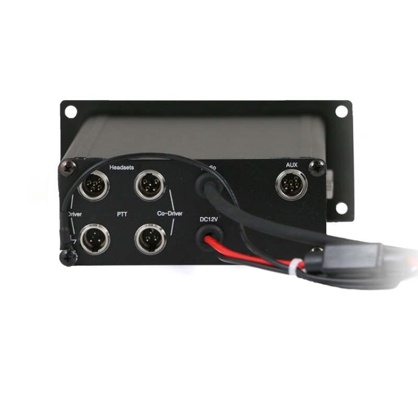 Rugged Radios RRP5100 -- DSP-INSTALL RRP5100 PRO - Race Series Panel Mount Intercom With DSP Chips