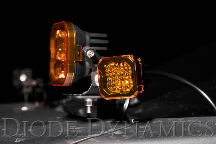 Diode Dynamics DD6605 Stage Series C1 LED Pod Cover - Yellow Each