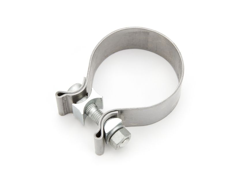 PYPES PERFORMANCE EXHAUST PYPHVC21 SS Band Clamp 2.5 x 1in Each