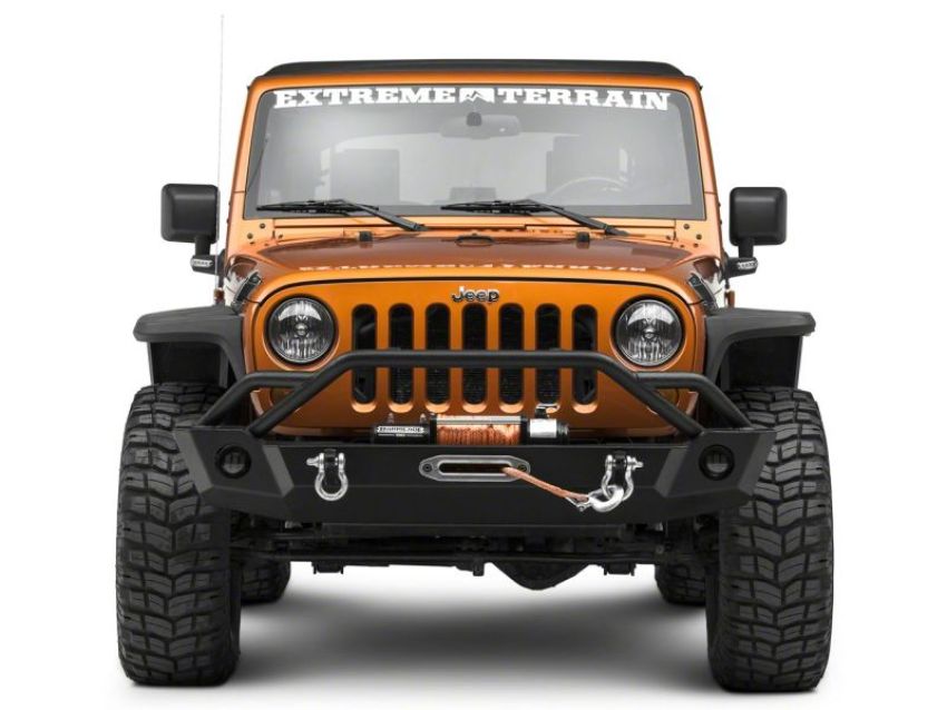 Raxiom J106890 07-18 Jeep Wrangler JK Side Mirrors w/ LED Signal Indicators- Blk