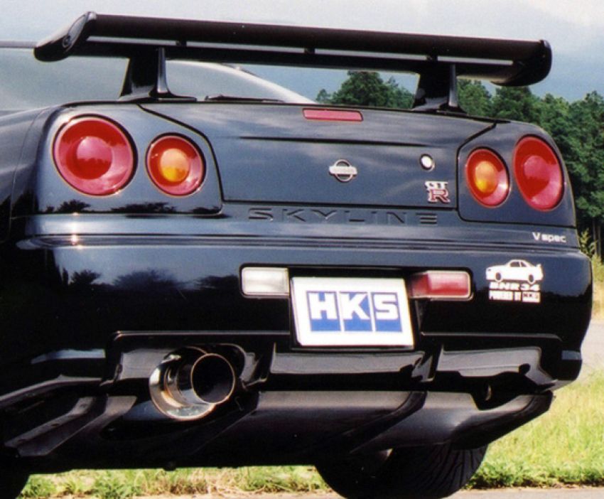 HKS 31019-AN013 SILENT Hi-POWER SKYLINE GT-R GF-BNR34