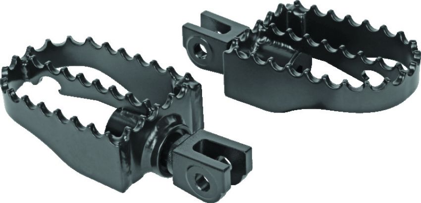 Burly Brand B13-1200B MX Pegs Rider - Black