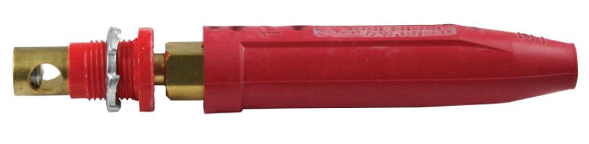 Moroso 97551 Male End (Replacement for Part No 74155) - Red