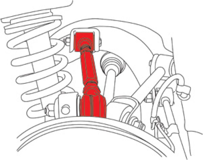 SPECIALTY PRODUCTS COMPANY 67520 LEXUS REAR  CAMBER ARM