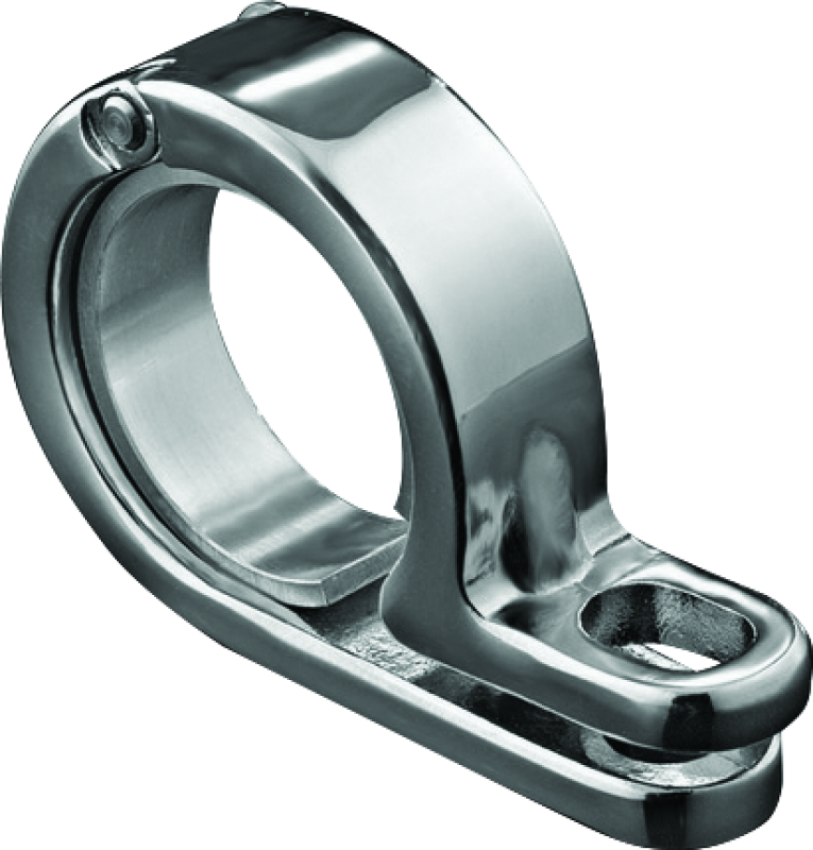 Kuryakyn 4024 P-Clamp 1-1/8in-1-1/4in P-Clamp Chrome