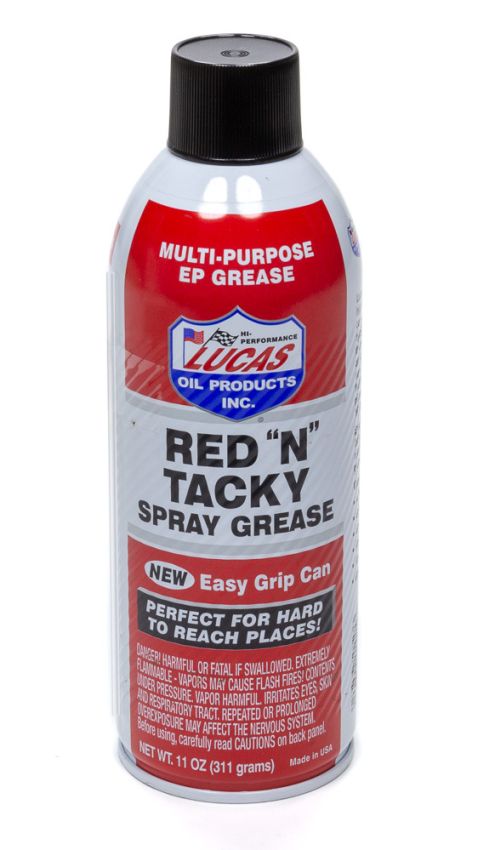 LUCAS OIL LUC11025 Red-N-Tacky Spray Grease Discontinued 5/21