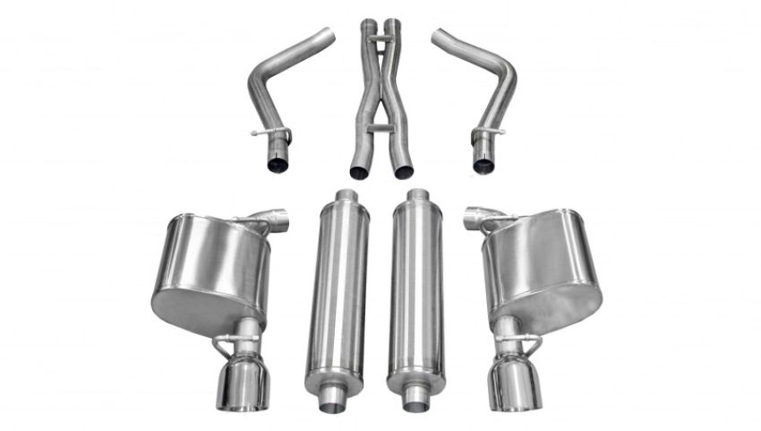 CORSA Performance 14535 Corsa 2011-2013 Chrysler 300 R/T 5.7L V8 Polished Sport Cat-Back Exhaust