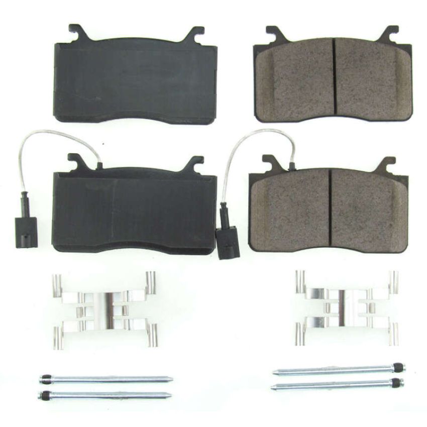 PowerStop 17-2052 PowerStop - Z17 Low-Dust Ceramic Brake Pads with Hardware