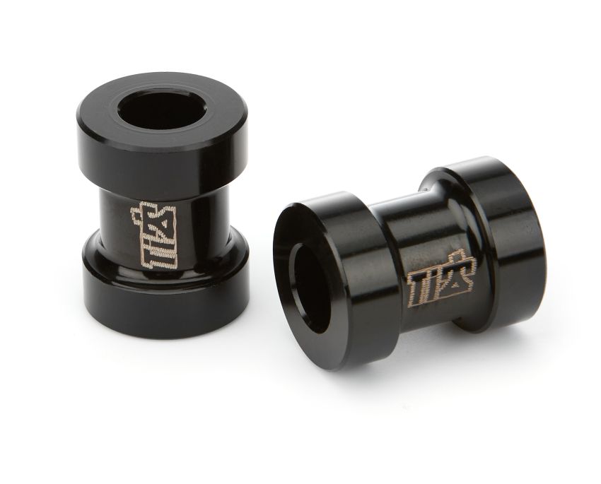 Ti22 PERFORMANCE TIP1075 Jacob Ladder Spacers Aluminum Black Pair