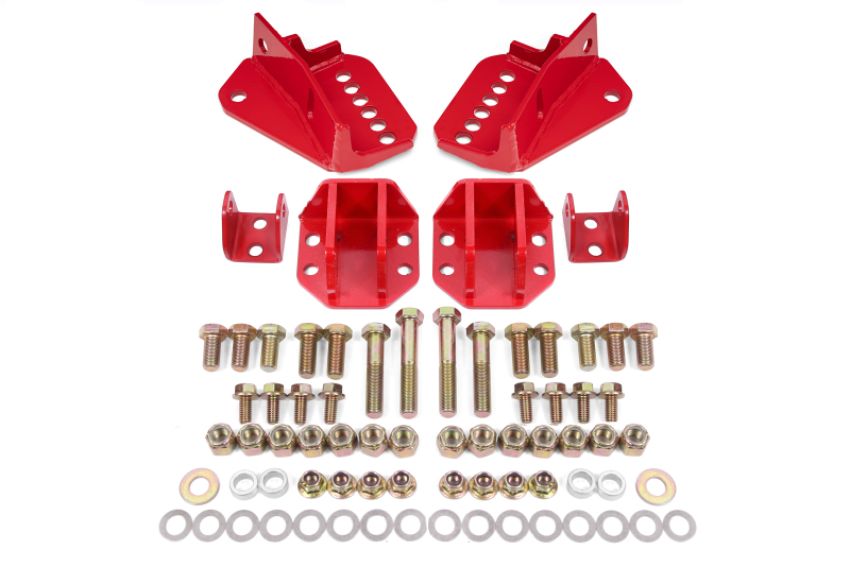BMR Suspension CCK402R Coilover Conversion Kit, Rear, Adjust Shock Mt, W/o CAB