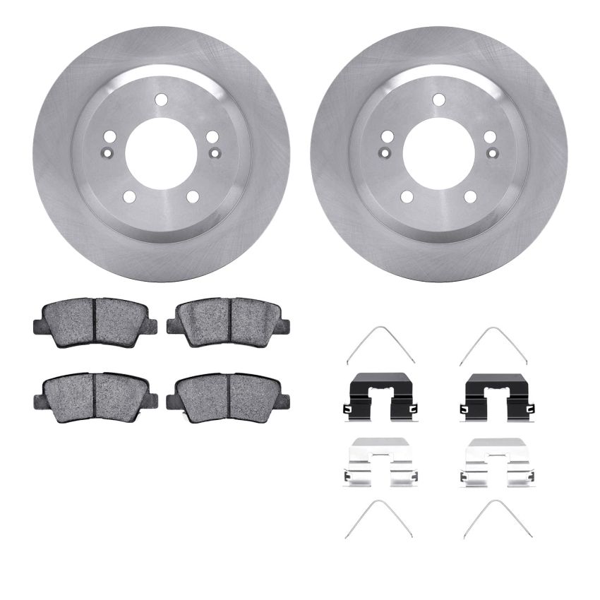 Dynamic Friction 6512-03451 Rotor Kit