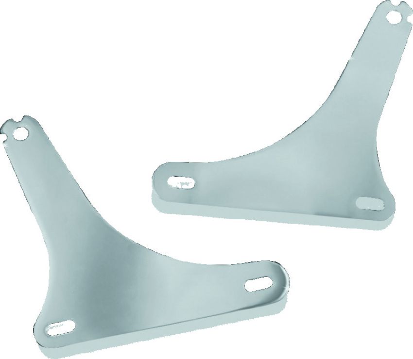 Kuryakyn 1667 Fixed Mounts For Multi-Purpose Backrest Chrome