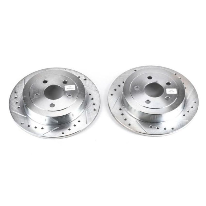 PowerStop AR8343XPR PowerStop Evolution Performance Drilled, Slotted & Plated Brake Rotor Pair