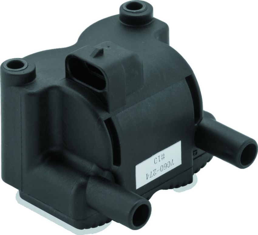 TwinPower 210538 Twin Power 02-07 FLH FLT with EFI Ignition Coil Black Replaces H-D 31743-01 Single Fire .5 Ohm