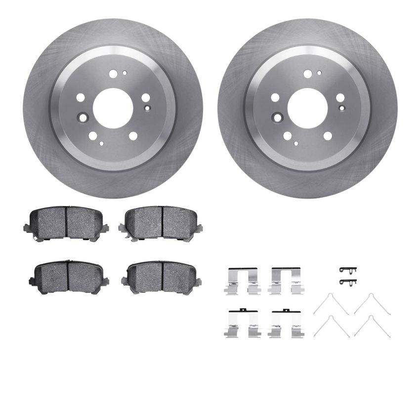 Dynamic Friction 6512-59480 Rotor Kit