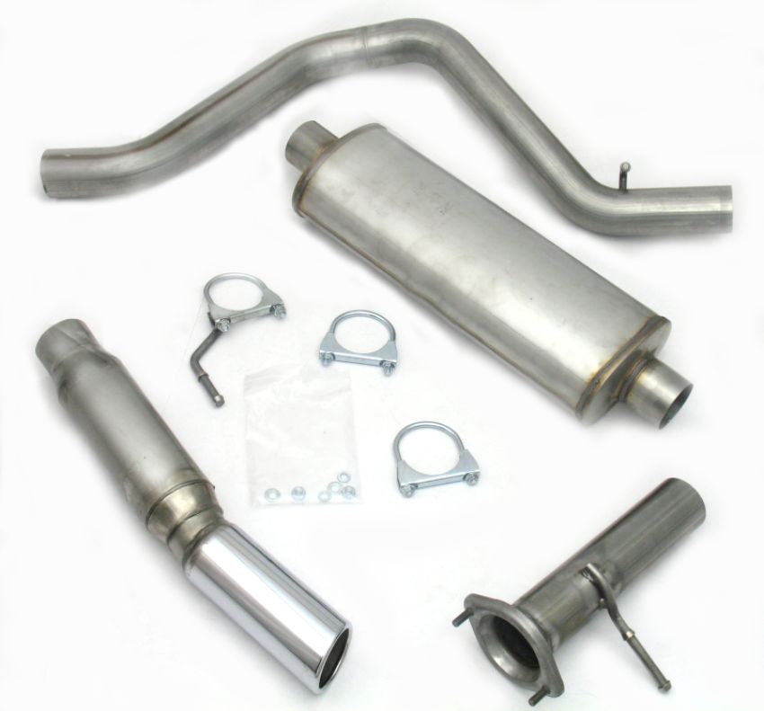 JBA 40-3027 02-06 Chevrolet Trail Blazer 4.2L 409SS Single Rear Exit Cat-Back Exhaust