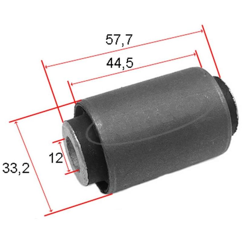 CORTECO 21653118 Suspension Control Arm Bushing