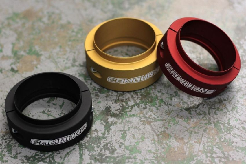 Camburg CAM-110138-RED Ford Raptor 17-20 2.0in Spring Preload Spacer Kit (Red)