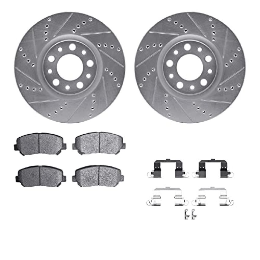 Dynamic Friction 7512-39017 Rotor Kit