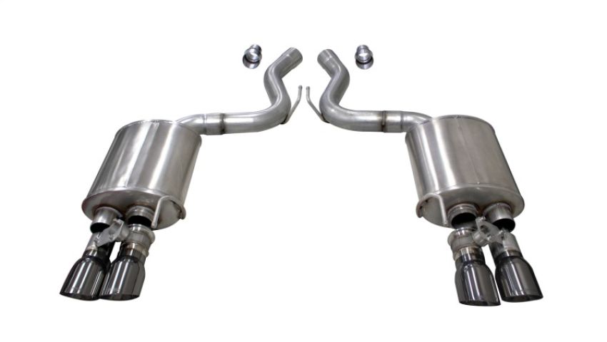 CORSA Performance 21002GNM Corsa 2018-2023 Ford Mustang GT Fastback 5.0L 3in Sport Axle-Back Exhaust w/ 4in Gunmetal Tips