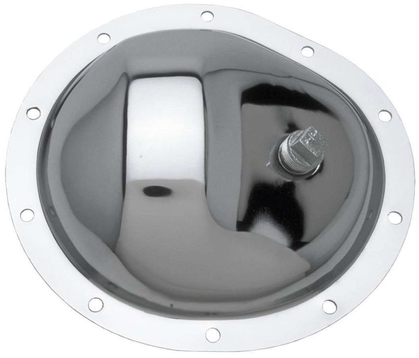 TRANS-DAPT TRA9069 Differential Cover Chrom e GM Truck 10 Bolt Front