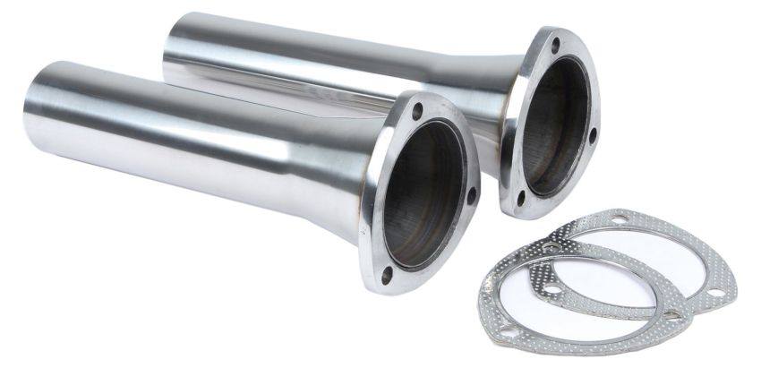 PYPES PERFORMANCE EXHAUST PYPPVR19S Collector Reducers Pair 3.5in to 2.5in Stainless