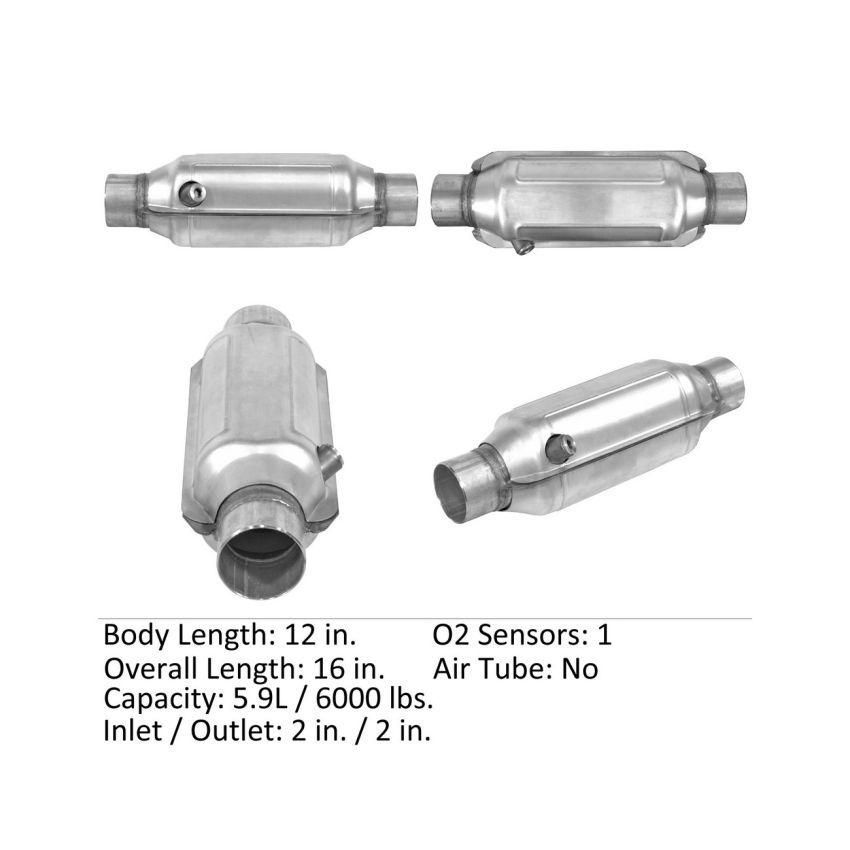 Eastern Catalytic 82734 Federal / EPA Catalytic Converter - Universal