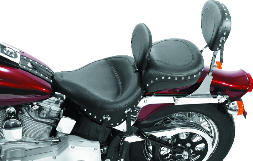 Mustang Motorcycle 79120 Solo with Driver Backrest Studs