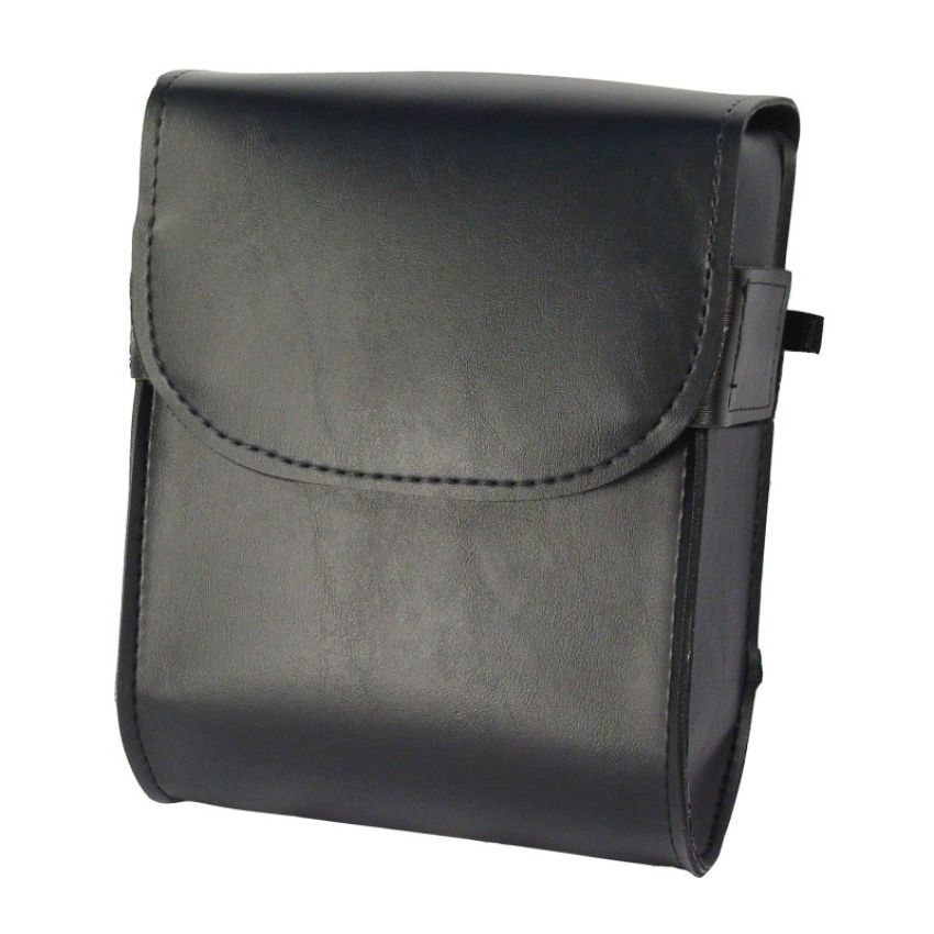 Willie & Max 58472-00 Universal Raptor Sissy Bar Bag (8 in L x 10 in W x 4.5 in H) - Black
