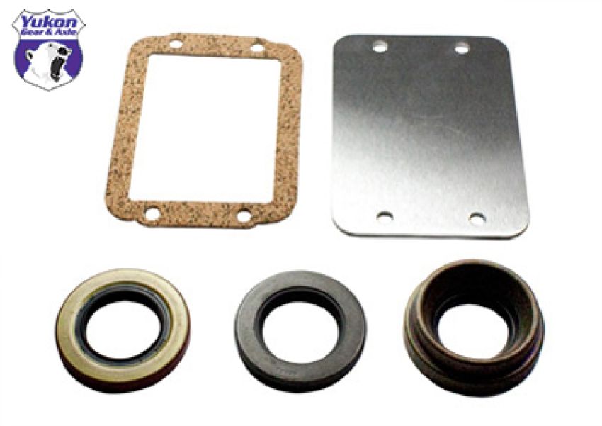 Yukon Gear & Axle YA W39147-KIT-30 Yukon Gear Dana 30 30Spline Disconnect Block-Off Kit. (Incl. Seals and Plate)