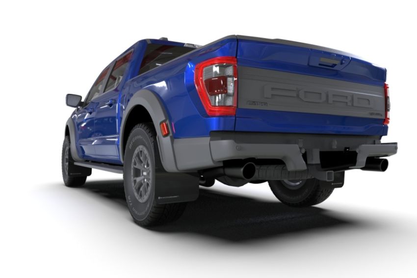 Rally Armor MF73-UR-BLK-DGRY Black Mud Flap/Dark Grey Logo