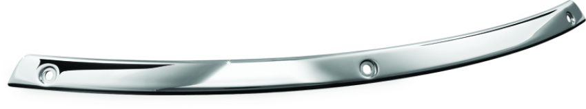 Kuryakyn 1310 Smooth Windshield Trim 96-13 Touring Chrome