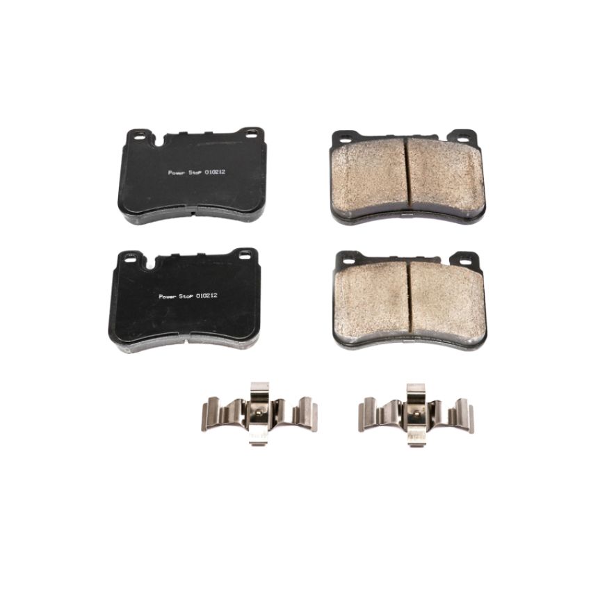 PowerStop 17-1121 PowerStop - Z17 Low-Dust Ceramic Brake Pads with Hardware