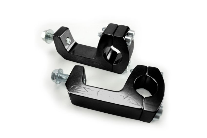 Cycra 1CYC-1151-12 Standard 7/8 in. Bar U Clamp - Black