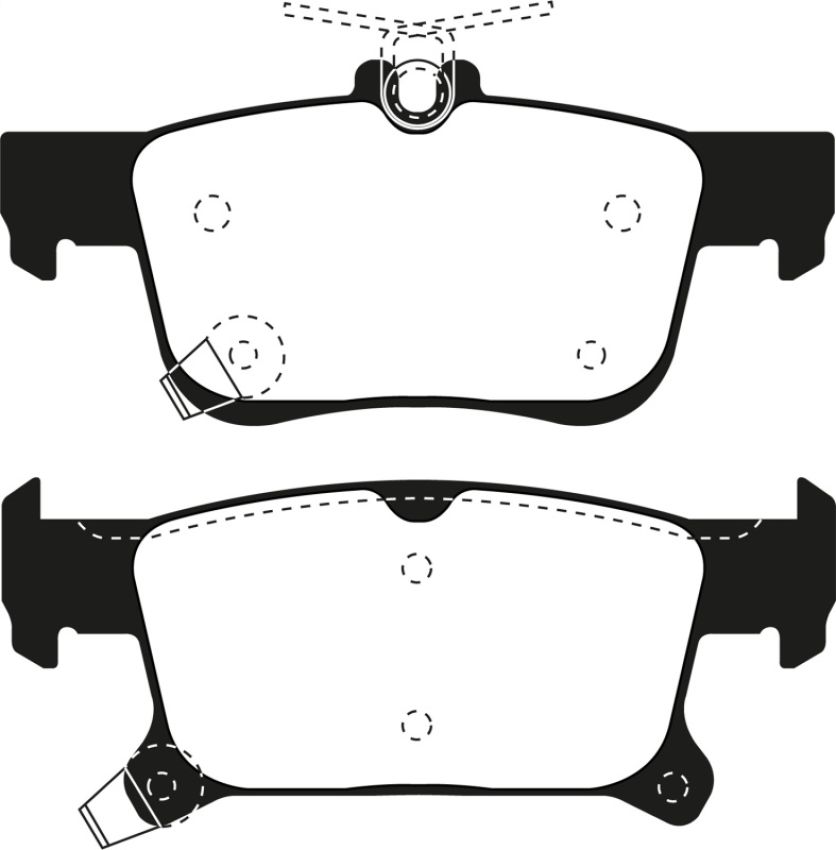 EBC Brakes DP33069C Redstuff Ceramic Low Dust Brake Pads