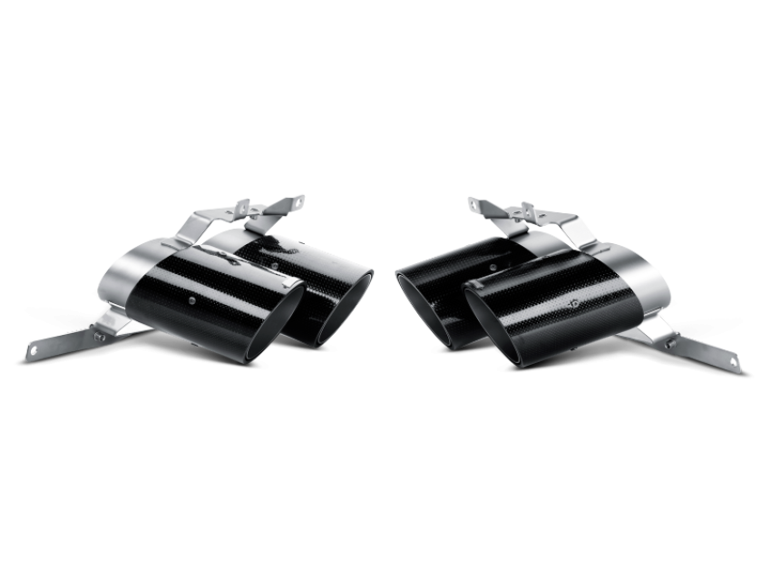 Akrapovic TP-CT/7 Tail pipe set (Carbon) 550/560