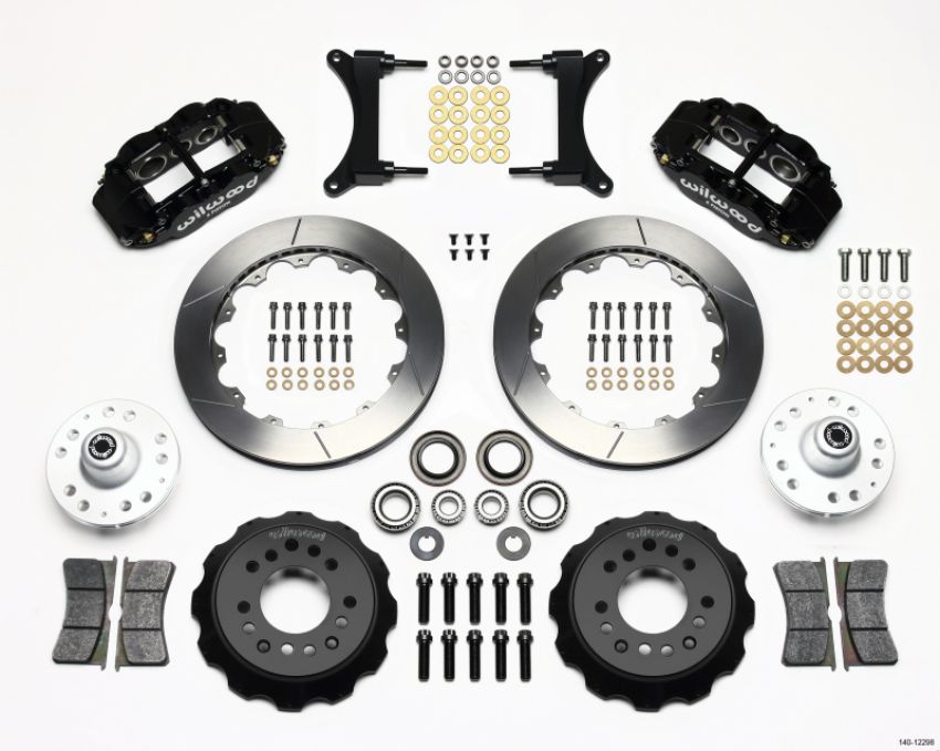 Wilwood 140-12298 Narrow Superlite 6R Front Hub Kit 12.88in 79-87 GM G Body