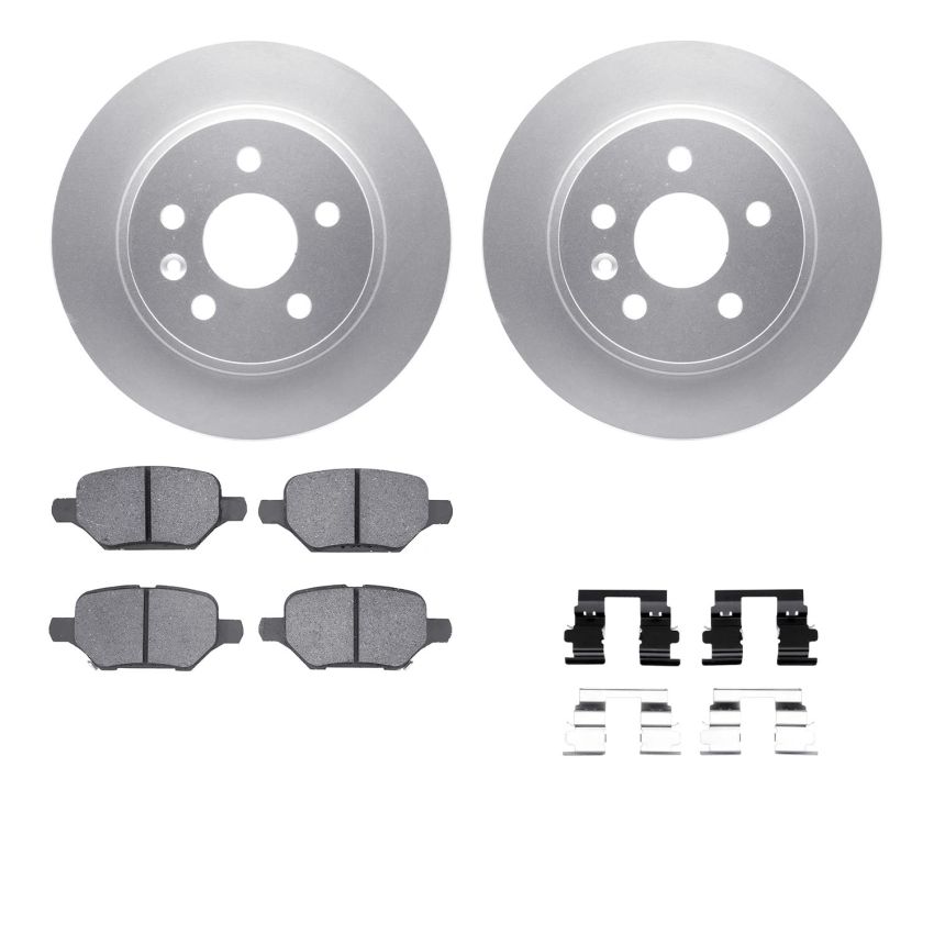 Dynamic Friction 4512-45062 Rotor Kit