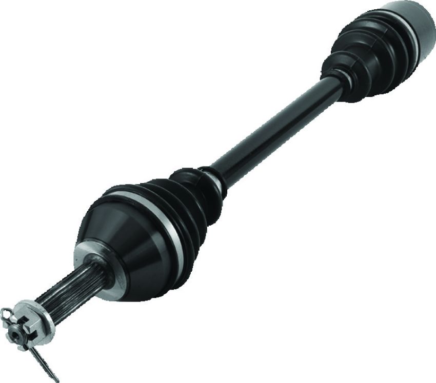 QuadBoss 609188 2008 Polaris Ranger 500 4x4 (03) Front Left Side Rugged Axle
