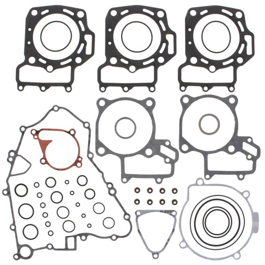 Vertex Pistons 808881 Vertex Gaskets 05-12 Kawasaki KVF750 Brute Force Complete Gasket Kit