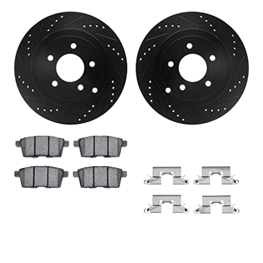 Dynamic Friction 8512-54190 Rotor Kit
