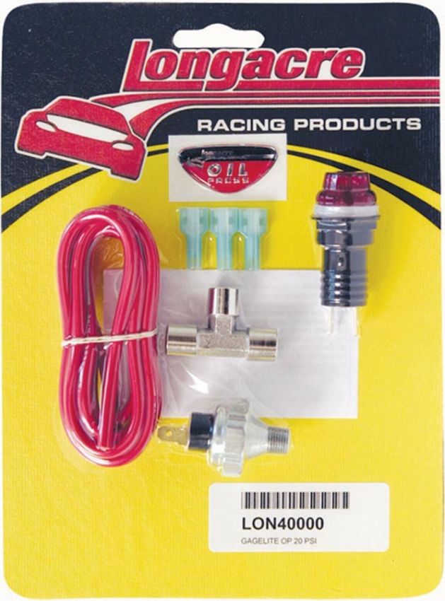 LONGACRE LON52-40000 Gagelite Kit O/P 1/8in. NPT 20psi