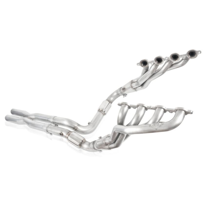 Stainless Works CT07HCAT 2007-13 Chevy Silverado/GMC Sierra Headers 1-7/8in Primaries High-Flow Cats X-Pipe