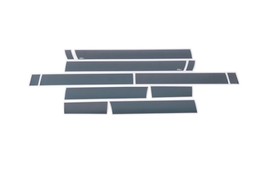 Putco 9751455BP 11-16 Ford SuperDuty - Crew Cab 8ft (12pcs - 6.25in Wide) Black Platinum Rocker Panels