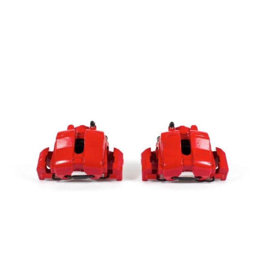 PowerStop S4916 Red Powder Coated Calipers