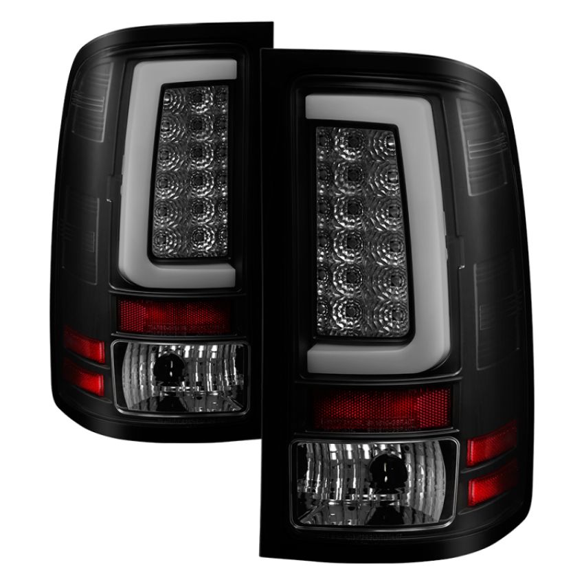 SPYDER 5084750 LED Tail Lights - Version 2 - Black Smoke